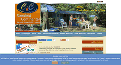Desktop Screenshot of campingcontinental.it
